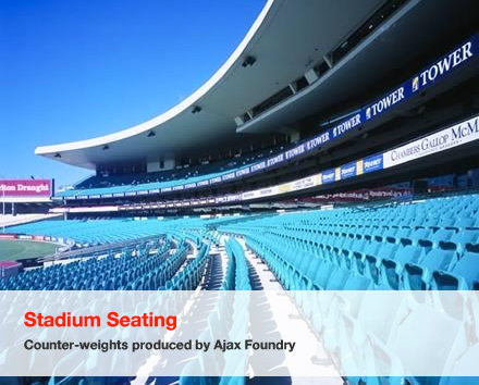 Sand Cast Stadium Seating Counter Weights