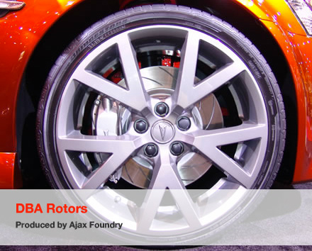 Cast Wheels for DBA Rotors